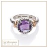 Anello Nodi intreccio pietra